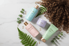 Curly hair dryness solutions with Curlura hair care products.