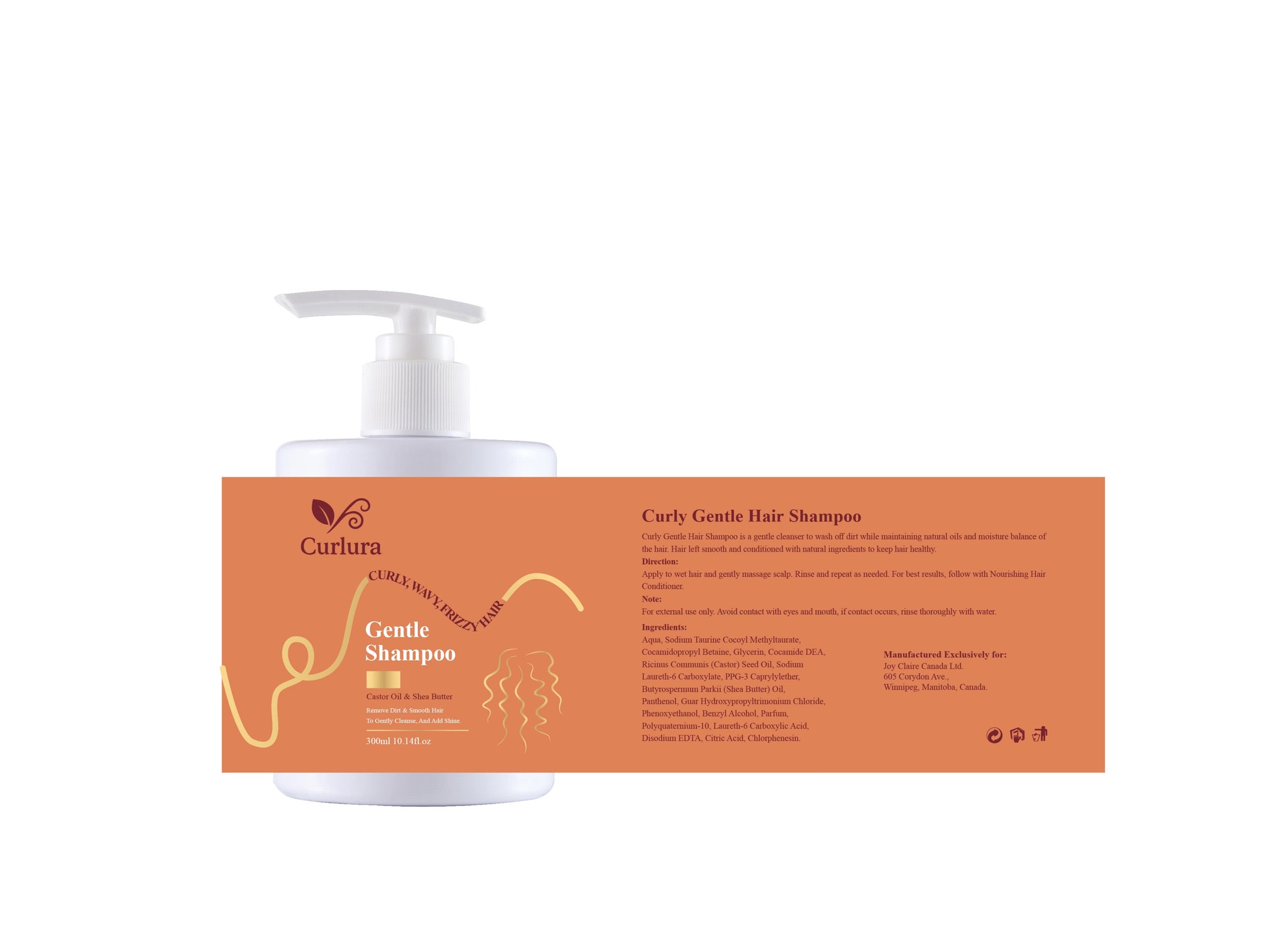 Curlura Shampoo & Conditioner Gift Set