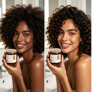 coco black natural curling custard