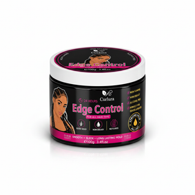 Curlura Maximum Hold Edge Control 100ml on white background
