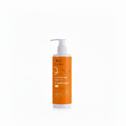 Curlura Lightweight Leave-In Conditioner 250ml on white background